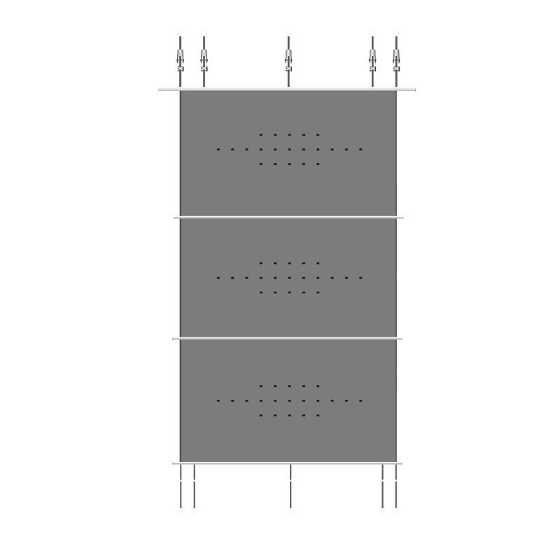 P SBB410303 COVERKIT Couverture a Barres en kit