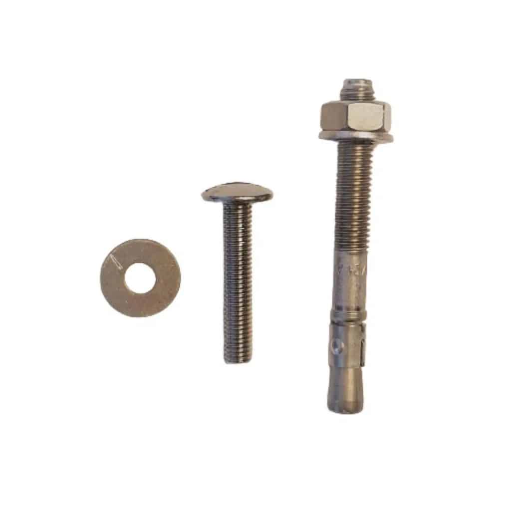103992S Sac Visserie Kit Jambage Piscine Hors Sol Bois Aqualux BILBAO