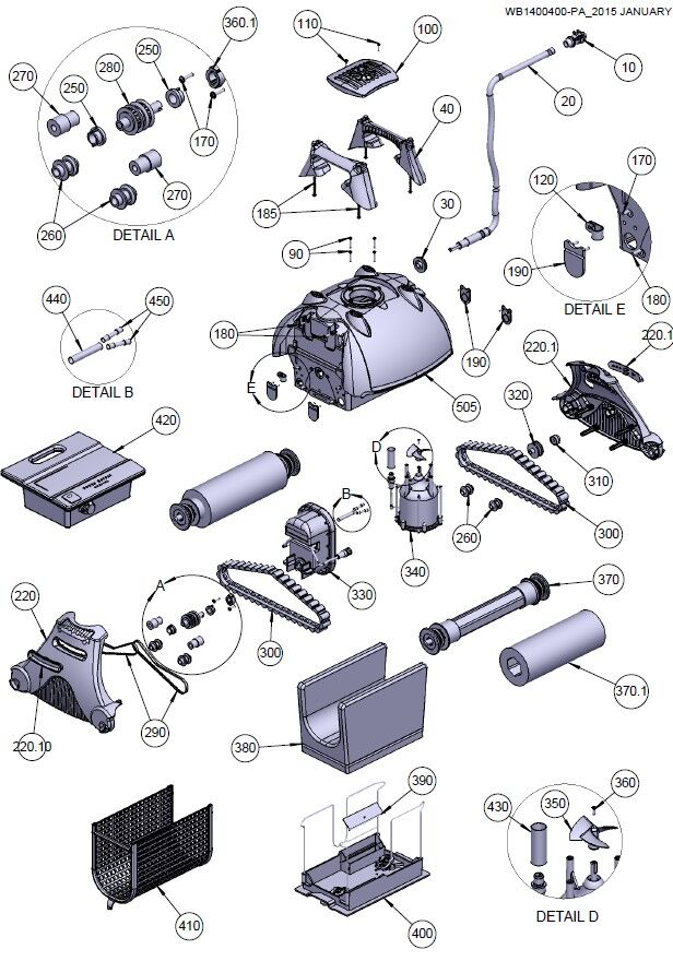 big REFH U140 ORCA 150 parts