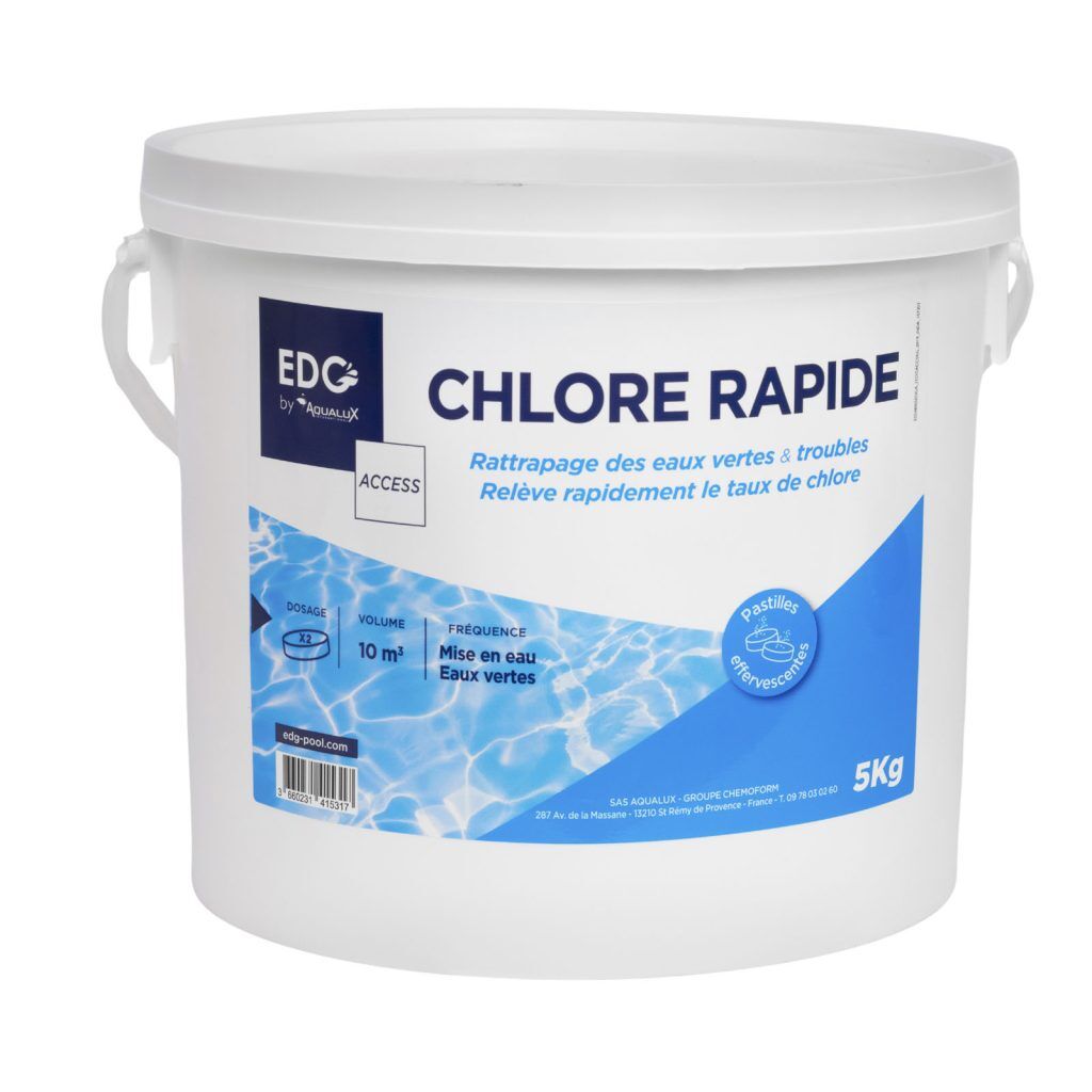 107203 CHLORE RAPIDE P 5KG EDG Access 3660231415317 WEB PRIME 1