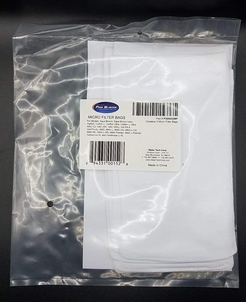 104812 8943310015284 KIT 5 SACS FIN POOL BLASTER PBW022MF BROOM CATFISH MAX