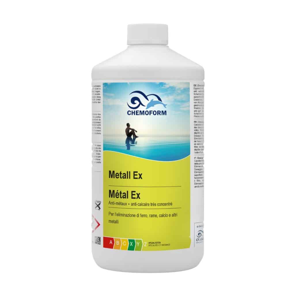 METALEX 1091001CFR Metal EX Chemoform – Séquestrant Métaux Piscine – Bidon 1 Litre