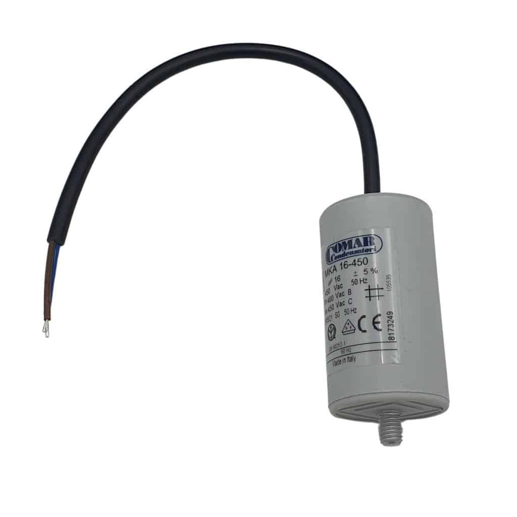 ZDCH652 Condensateur 16µF à fils Leroy Somer Pompe de Filtration 0.55 kW 3 4 CV HAYWARD® CHALLENGER™ (2)